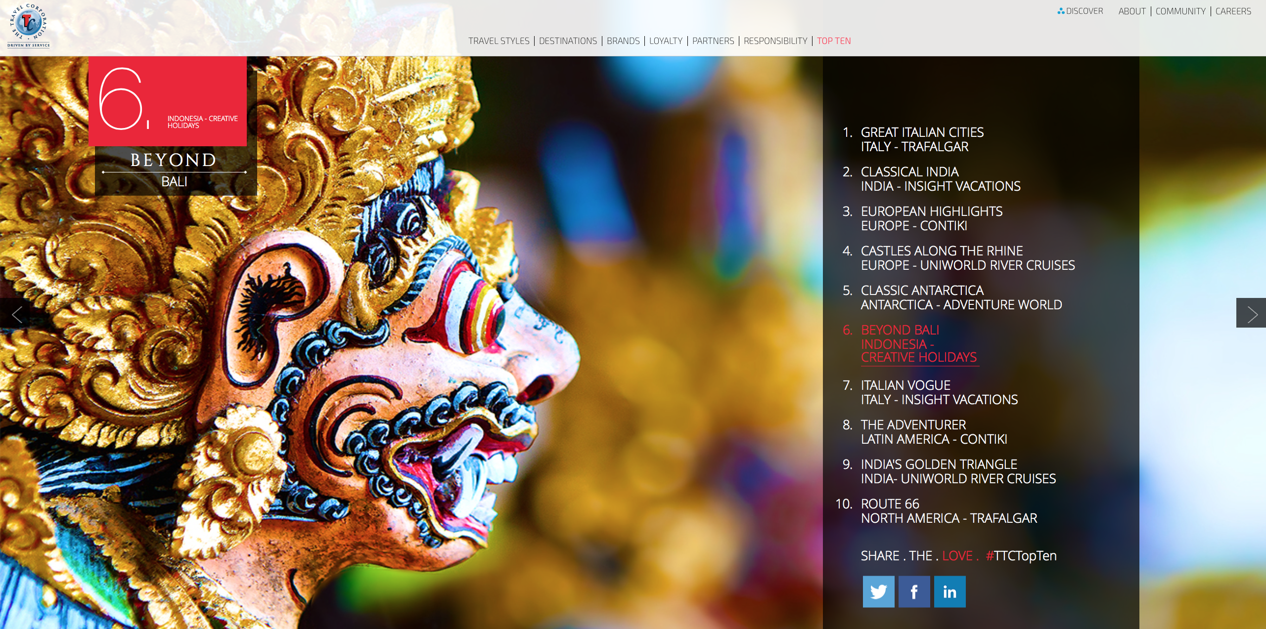 New TTC Website & Top Ten