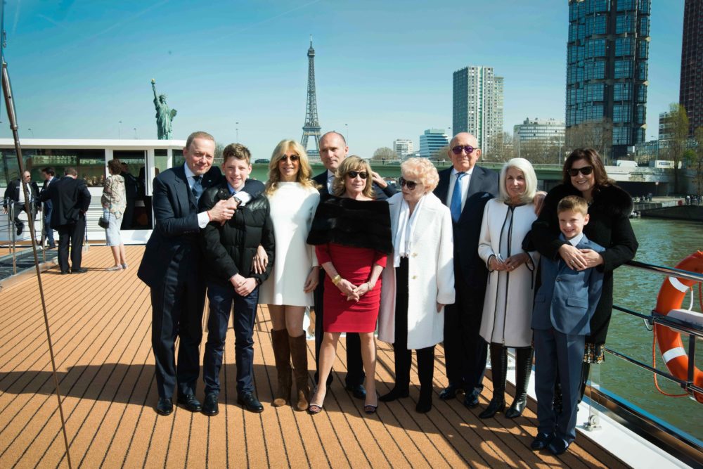 Uniworld S.S. Joie de Vivre Christening Ceremony. Paris.