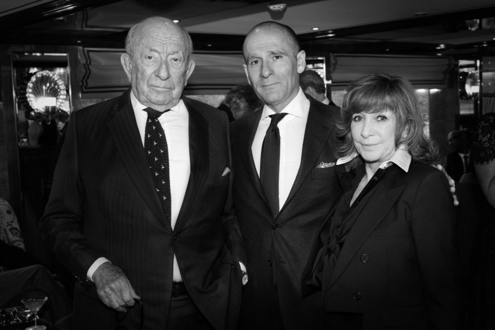 Uniworld S.S. Joie de Vivre Christening with Godmother Dame Joan Collins. 27th March 2017. Paris. Photo by Steve Dunlop +447762084057 steve@stevedunlop.com