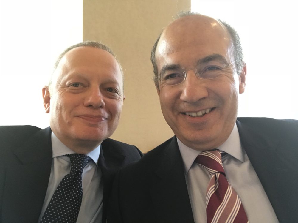 Brett-Tollman-With-Felipe-Calderon