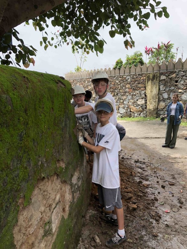 Lane-Jake-and-Max-Tearing-Down-a-Wall