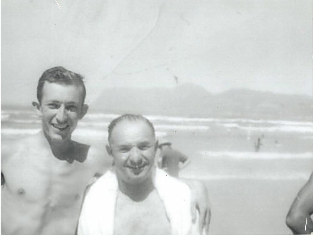 Stanley Tollman (L) Solomon Tollman (R) c. 1950