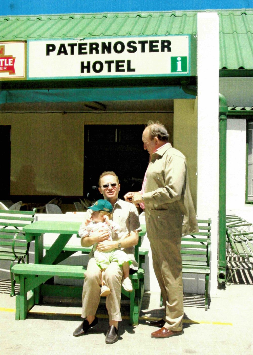 Three Generations at Paternoster - Stanley Tollman Brett Tollman Ella Tollman